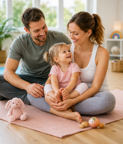 Mini & Mama/Papa Yoga – Raum für dich!